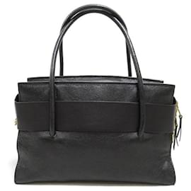 Miu Miu-Madras Fiocco Bow Handbag-Black