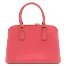 Prada-Saffiano Dome Bag-Pink