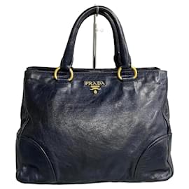 Prada-Vitello Lux Handbag-Blue