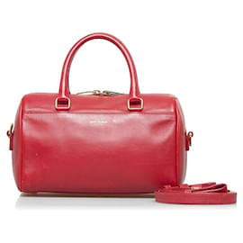 Yves Saint Laurent-Classic Baby Duffle Bag-Red