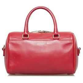 Yves Saint Laurent-Classic Baby Duffle Bag-Red