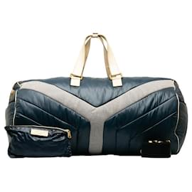 Yves Saint Laurent-Y Line Mesh Sports Bag-Black
