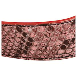 Fendi-Leather Bag Strap-Red
