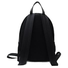 Fendi-Leather & Nylon Backpack-Black