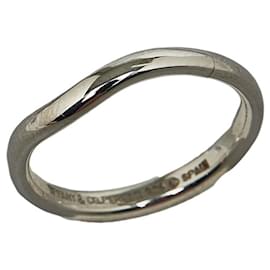 Tiffany & Co-Silver Curved Band-Silvery