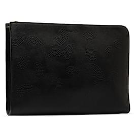 Tiffany & Co-Leather Clutch Bag-Black