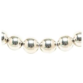 Tiffany & Co-Silver Ball Link Necklace-Silvery