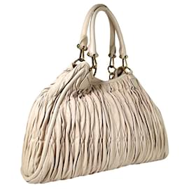 Bally-Faltige Caryne-Handtasche aus Nappaleder-Braun