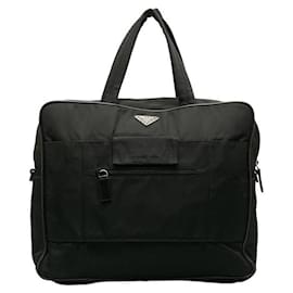 Prada-Tessuto Business Bag-Black