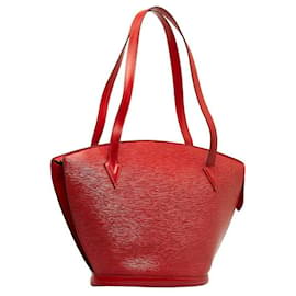 Louis Vuitton-Epi  Saint Jacques Long Strap-Red