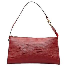 Louis Vuitton-Epi Pochette Accessoire-Rouge