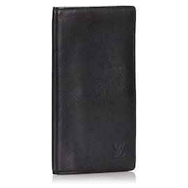 Louis Vuitton-Taurillon Braza Wallet-Black