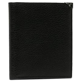 Salvatore Ferragamo-Leather Bifold Wallet-Black
