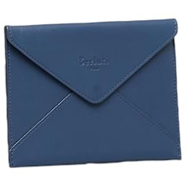 Berluti-Leather Envelope Clutch-Black