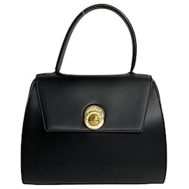 Céline-Leather Star Ball Handbag-Black