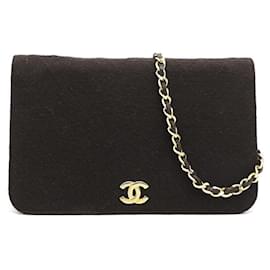 Chanel-CC Matelasse Flap Bag-Brown