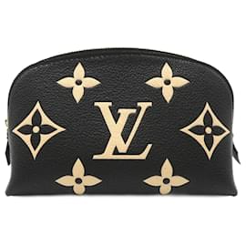 Louis Vuitton-Riesige Kosmetiktasche mit Monogramm „Empreinte“-Schwarz