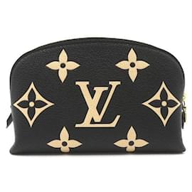 Louis Vuitton-Custodia cosmetica gigante Empreinte con monogramma-Nero