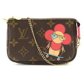 Louis Vuitton-Monogram Vivienne Mini Pochette Accessories-Brown
