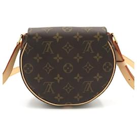 Louis Vuitton-Tamburin-Tasche mit Monogramm-Braun