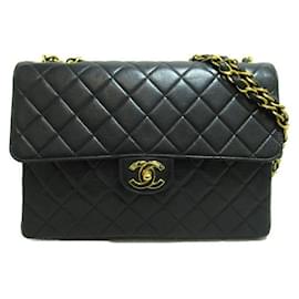 Chanel-Jumbo Classic Single Flap Bag-Negro