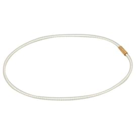 Chanel-Collar de perlas de imitación-Dorado