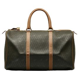 Dior Wabenleder Reisetasche Braun