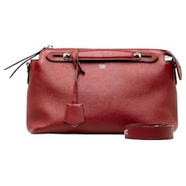 Fendi-Leather By The Way Bag-Red