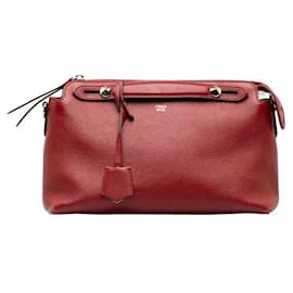 Fendi-Leather By The Way Bag-Red