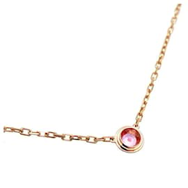Cartier-18K Sapphire D'Amour Necklace-Pink
