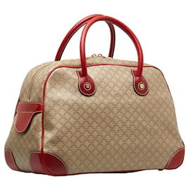 Céline-Vintage Macadam Handbag-Brown