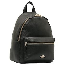 Coach-Mini Charlie Backpack-Black