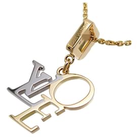 Louis Vuitton-18Halskette mit K-Love-Anhänger-Golden