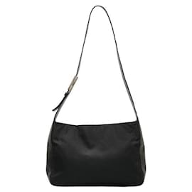 Prada-Tessuto Shoulder Bag-Black