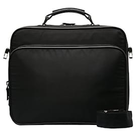 Prada-Tessuto Business Bag-Black