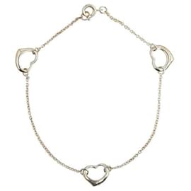 Tiffany & Co-Bracciale triplo cuore aperto-Argento