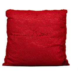 Valentino-Cuscino in seta-Rosso