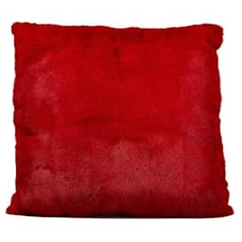 Valentino-Oreiller coussin en soie-Rouge