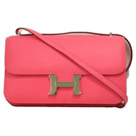 Hermès-Epsom Constance Elan 25-Pink