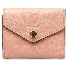 Louis Vuitton-Monogram Empreinte Zoe Wallet-Pink