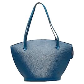 Louis Vuitton-Bolsa de compras Epi Saint Jacques-Azul