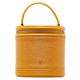 Louis Vuitton-Estojo Epi Cannes Vanity-Amarelo