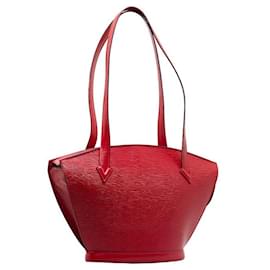 Louis Vuitton-Epi Saint Jacques Long Strap-Red