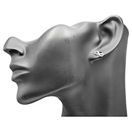 Tiffany & Co-Boucles d'oreilles infinies en argent-Argenté