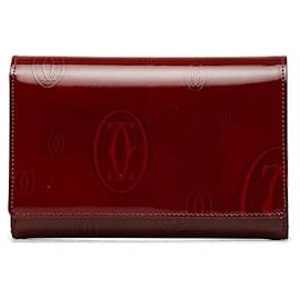 Cartier-Happy Birthday Long Wallet-Red