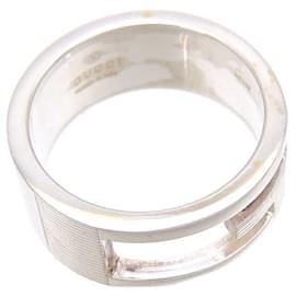Gucci-Silver G Ring-Silvery