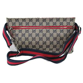 Gucci-GG Canvas Belt Bag-Blue