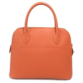 Hermès-Epsom bolide 31-Arancione