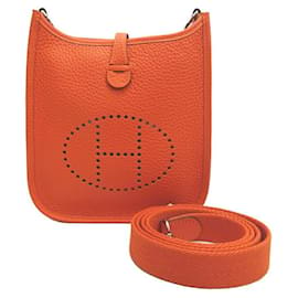 Hermès-Clemence Evelyne TPM 16-Arancione