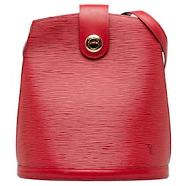 Louis Vuitton-Epi Cluny-Vermelho